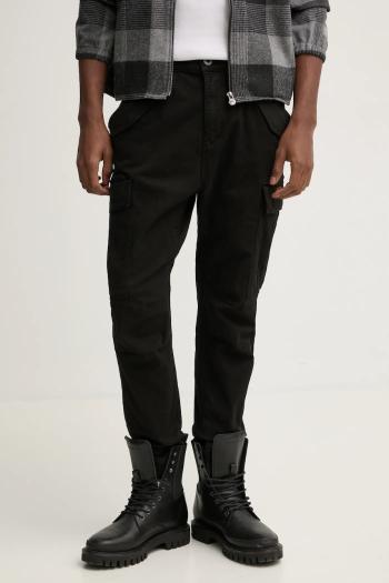 Bavlnené nohavice Alpha Industries Airman Pant 188201 03 čierna farba