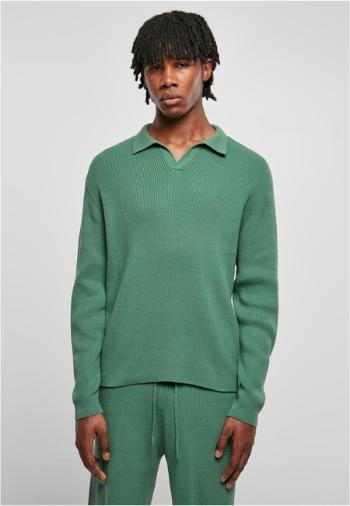 Urban Classics Ribbed Oversized Longsleeve leaf - L