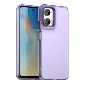 CANDY Ochranný kryt pre Motorola Moto G35 5G fialový