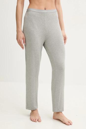 Pyžamové nohavice Calvin Klein Underwear dámske, šedá farba, 000QS7285E