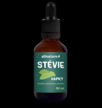 ALLNATURE Stévia kvapky 50 ml