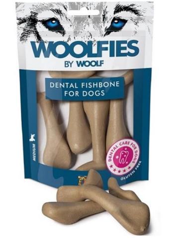Maškrta Woolfies dentálna rybia kosť veľ. M 200g