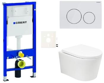 Závesný wc set SAT BREVIS do ľahkých stien / predstenová vírové splachování SIKOGESBRTORD20