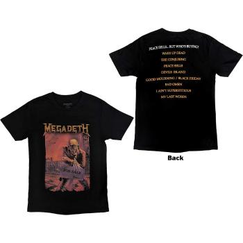 Megadeth tričko Peace Sells Album Cover Čierna XXL