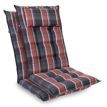 Blumfeldt Sylt, čalúnená podložka, podložka na stoličku, podložka na vyššie polohovacie kreslo, vankúš, polyester, 50 × 120 × 9 cm, 2 x čalúnenie