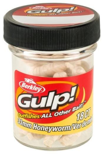 Berkley umelé nástrahy gulp honey worm-milky white 3,3 cm