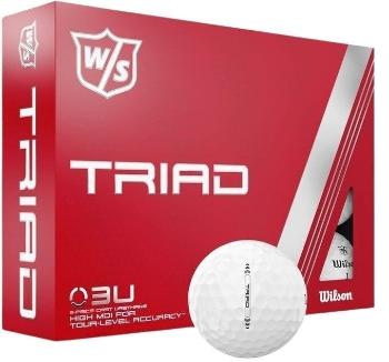 Wilson Staff Triad White Standard Golfové lopty