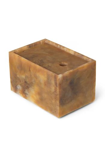 Úložná krabica ferm LIVING Mist Box oranžová farba