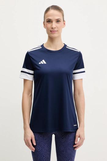 Tréningové tričko adidas Performance Squad 25 tmavomodrá farba, JI9987