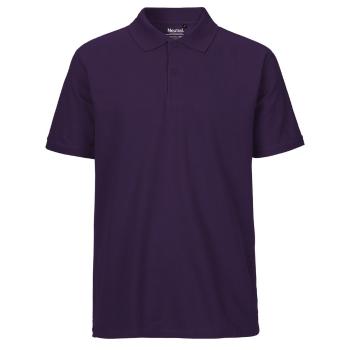 Neutral Pánska polokošeľa Classic z organickej Fairtrade bavlny - Fialová | XS