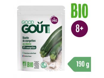 Good Gout Bio Kapsička Cuketové rizoto s kozím syrom 190 g,GOOD GOUT BIO Cuketové rizoto s kozím syrom 190 g