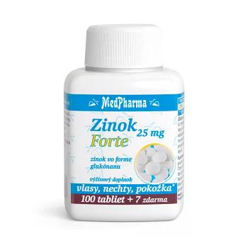 MedPharma ZINOK 25 mg Forte 107tbl