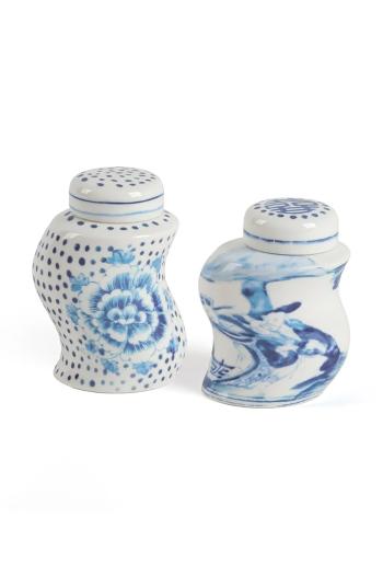 Soľnička a korenička Seletti Dots & Ginger viac farieb