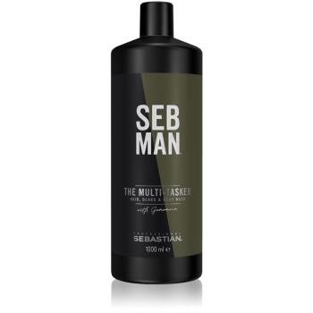 Sebastian Professional SEB MAN The Multi-tasker šampón na vlasy, bradu a telo 1000 ml