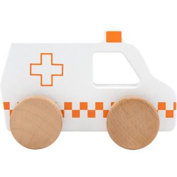 Tryco Wooden Ambulance Toy autíčko z dreva 12m+ 1 ks