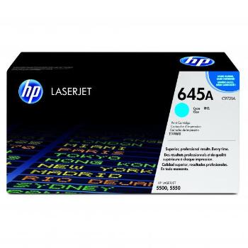 HP 645A, C9731A azúrová (cyan) originálný toner