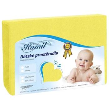 Bellatex Detské froté – 70 × 140 cm – žltá (89)