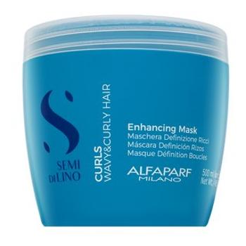 Alfaparf Milano Semi Di Lino Curls Enhancing Mask vyživujúca maska pre lesk vlnitých a kučeravých vlasov 500 ml