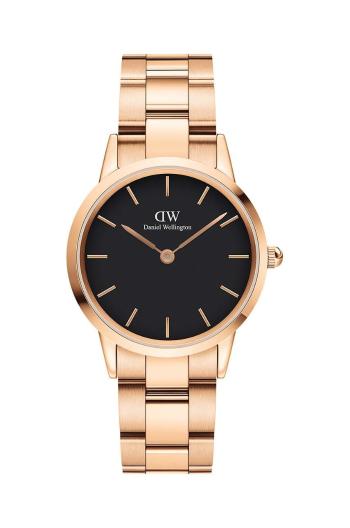 Hodinky Daniel Wellington Iconic Link dámske, ružová farba