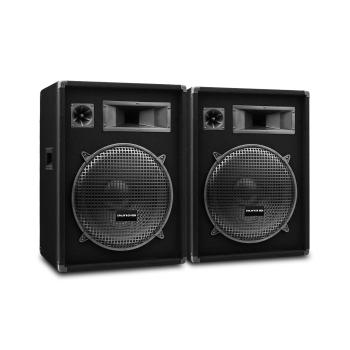 Auna Pro PW-1522 MKII, pereche de difuzoare pasive PA, 15 ", 400 W RMS / 800 W max.