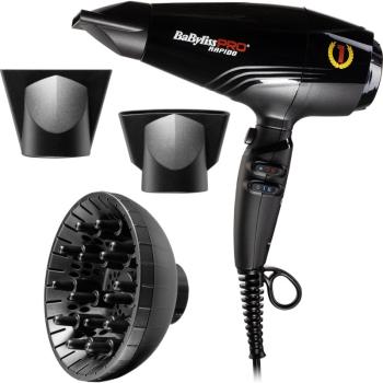 BaByliss PRO Rapido BAB7000IE hajszárító Light Black