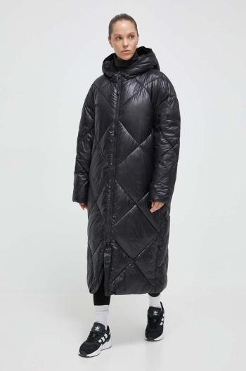 Bunda Didriksons dámska, čierna farba, zimná, oversize