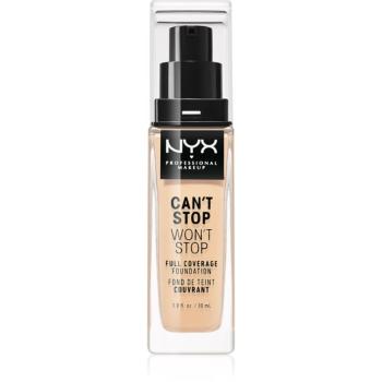 NYX Professional Makeup Can't Stop Won't Stop Full Coverage Foundation vysoko krycí make-up odtieň 06 Vanilla 30 ml