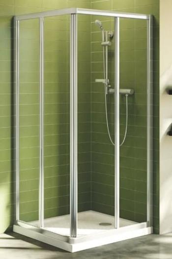 Ideal Standard Connect, Sprchové posuvné dvere 90 cm, matné sklo, strieborná T9814EO