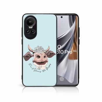 MY ART Ochranný kryt pre Oppo Reno10 5G / Reno10 Pro 5G HAPPY COW (181)