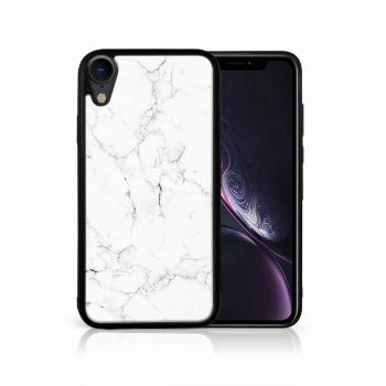 MY ART Ochranný obal Apple iPhone XR WHITE MARBLE (144)