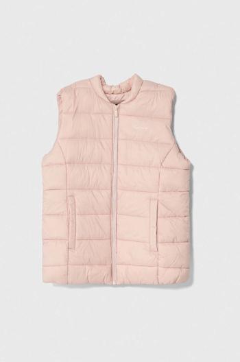 Detská vesta Pepe Jeans ružová farba