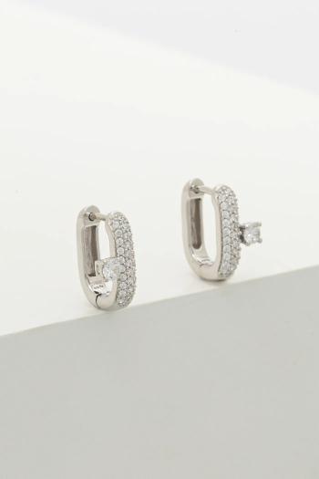 Strieborné náušnice Guess JSBE04 548JW