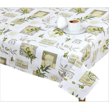 Bellatex Obrus EMA – 100 × 100 cm – olivy (3359)