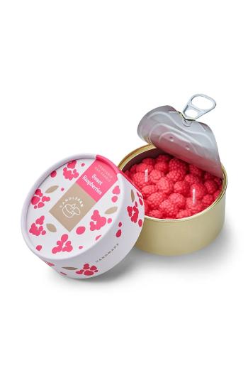 Vonná sviečka CandleCan Sweet Raspberries Candle 290 g ružová farba