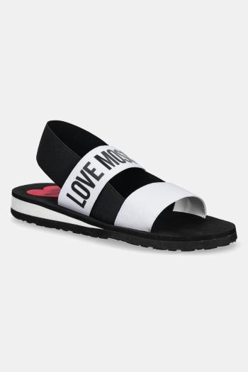 Sandále Love Moschino dámske, biela farba, JA16033G0MJN410A