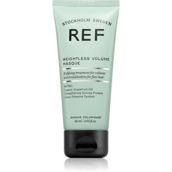 REF Weightless Volume Masque hĺbkovo hydratačná maska na lesk a hebkosť vlasov 60 ml