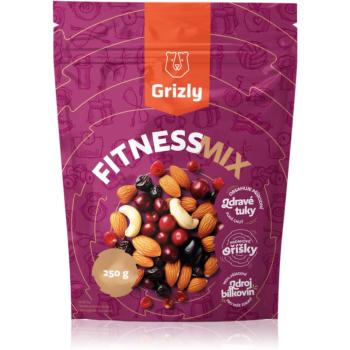 Grizly Fitness Mix zmes orechov a sušených plodov 250 g