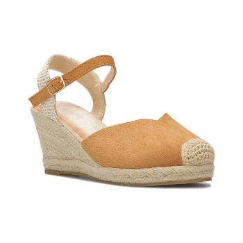 La Modeuse  70119_P163555  Espadrilky Hnedá