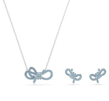 Swarovski Pôvabná sada šperkov s mašličkou Lifelong Bow 5723554 (náhrdelník, náušnice)
