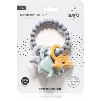 Saro Baby Ele-Fun hryzadielko Blue 1 ks