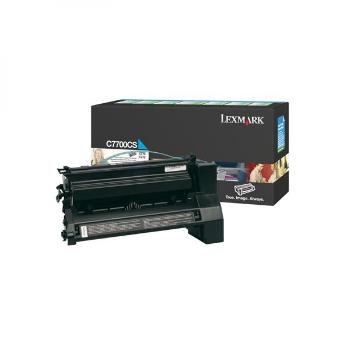 Lexmark C7700CS azúrový (cyan) originálny toner