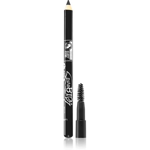 puroBIO Cosmetics Eye & Eyebrow univerzálna ceruzka na oči a obočie odtieň 48 Coal 1.3 g
