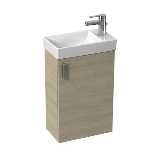 Jika Petit kúpeľňová skrinka s umývadlom 41x65,5x23 cm jaseň H45J5111755141