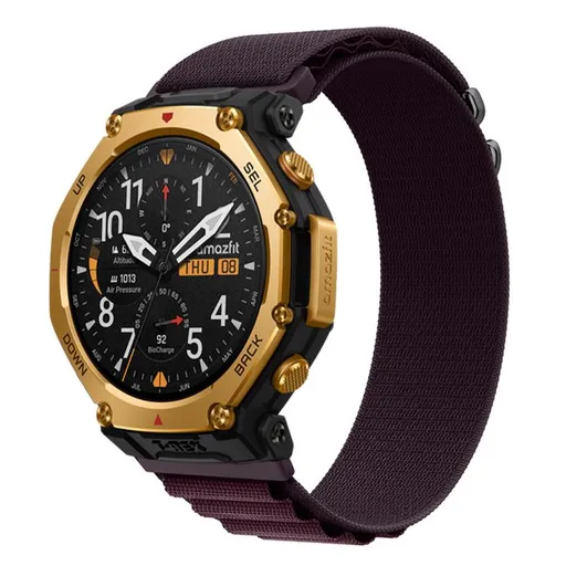 NYLON Vymeniteľný remienok pre Amazfit T-Rex 3 Pro 48mm bordový
