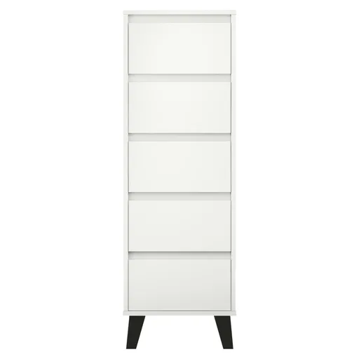 Komoda BOGAN 5S40, biela