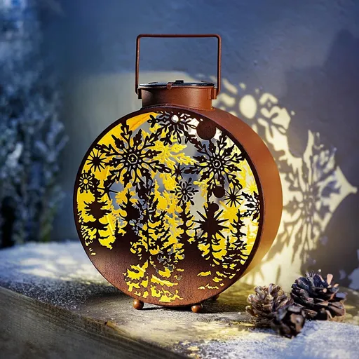 Weltbild LED Lucerna Zimní les