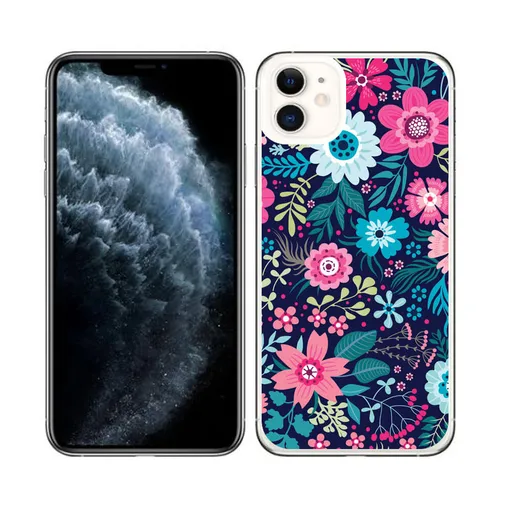 PROTEMIO MY ART Ochranný obal Apple iPhone 11 FLORA (038)