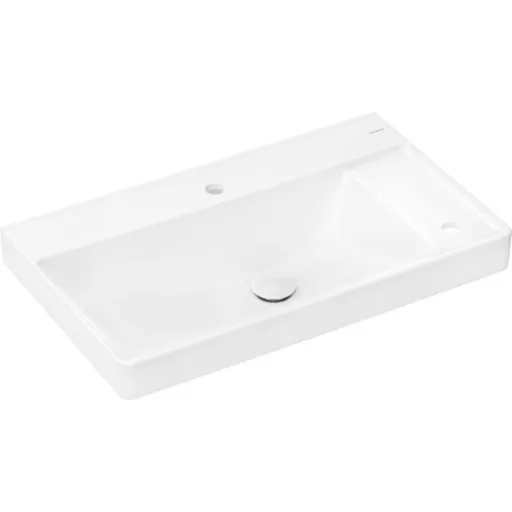 Hansgrohe Xelu Q umývadlo 80x48 cm s dvoma otvormi pre batériu 61025450