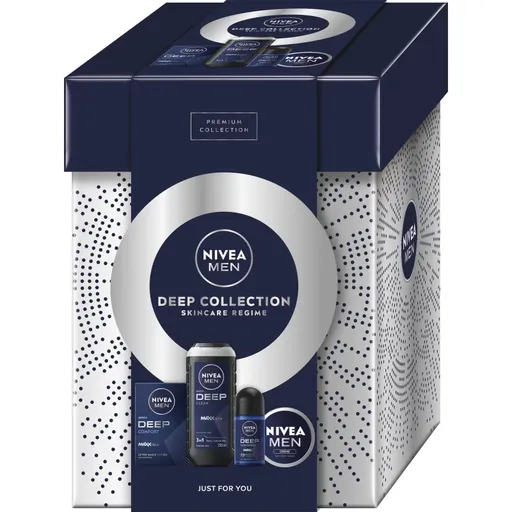 NIVEA MEN Deep Collection darčeková sada na telo a tvár