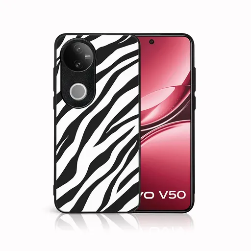 MY ART Ochranný kryt pre Vivo V50 5G ZEBRA (237)